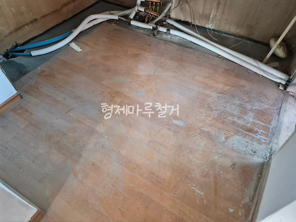 문화동 삼성푸른아파트 바닥 철거 현장 사진 7