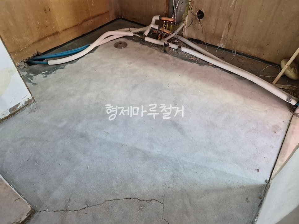 문화동 삼성푸른아파트 바닥 철거 현장 사진 8