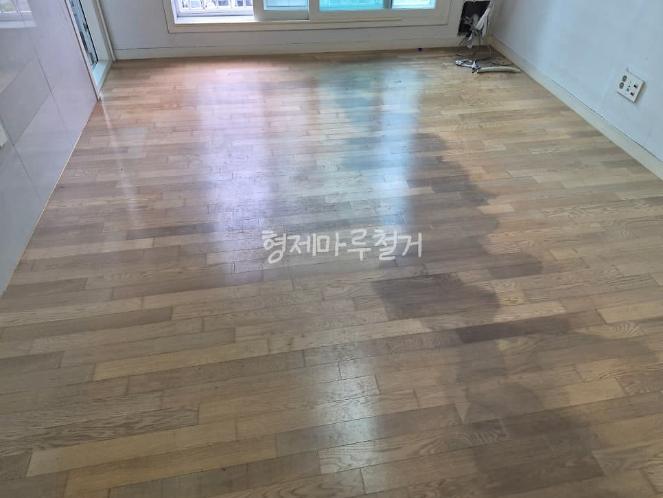 논산 마루철거 내동 LH 1단지 누수 피해 바닥 철거